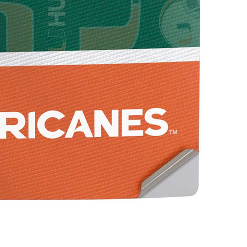 University of Miami U Hurricanes PS5 Digital Edition Console Skin
